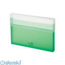 リヒトラブ LIHIT LAB. A-5024-6 AQUA DROPs コングレスケース A4 6黄緑【1冊】