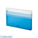 リヒトラブ LIHIT LAB. A-5024-8 AQUA DROPs コングレスケース A4 8青【1冊】