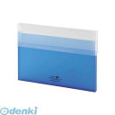 リヒトラブ LIHIT LAB. A-5035-8 AQUA DROPs コングレスケース A4 8青