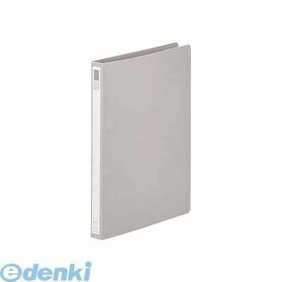 リヒトラブ LIHIT LAB. F-867-12 リングファイル＜ディンプル＞ A4・S型 2穴 12グレー【1冊】