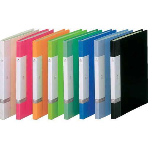 【即納在庫品】「直送」リヒトラブ LIHIT LAB. G3201-24 A4／S クリヤーブック 20枚 黒