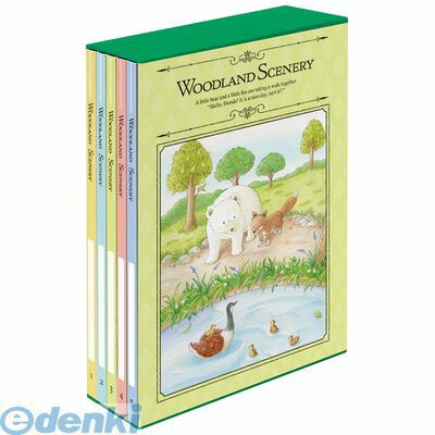 (LINEクーポン有)ナカバヤシ 34606 5PLポケット360/ウッドランドシーナリー5PL-360-104 Nakabayashi