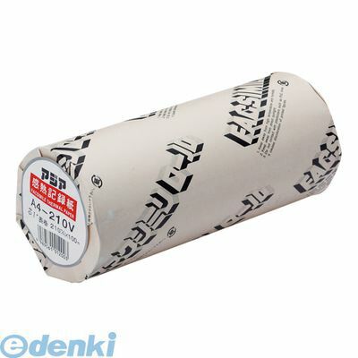 翌日出荷 アジア原紙 A4-210V 感熱記録紙 FAX用 超高感度品　A4【1巻】 A4210V