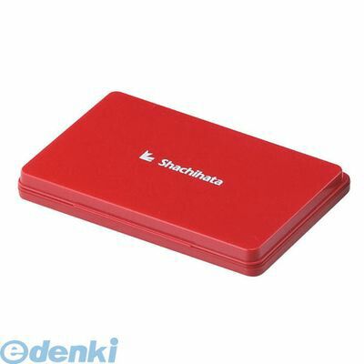 シヤチハタ HGN-4-R シヤチハタスタンプ台　特大形　赤【1個】