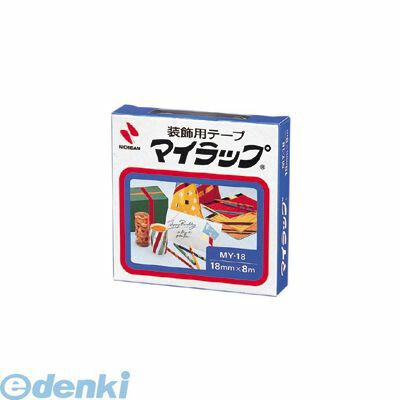 ニチバン MY-181 アカ マイラップ MY−18 赤【1巻】 MY181アカ マイラップテープ
