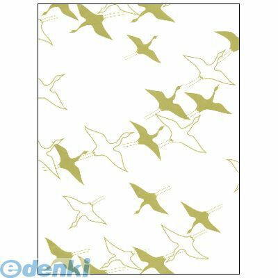 ササガワ タカ印 49-2801 包装紙　金鶴　全判