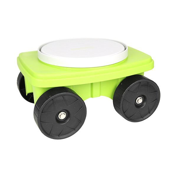 (LINEクーポン有)E-Value 4977292647649 イージーターンチェア EGC-5L ライトグリーン 藤原産業 園芸道具 園芸用品 運搬車