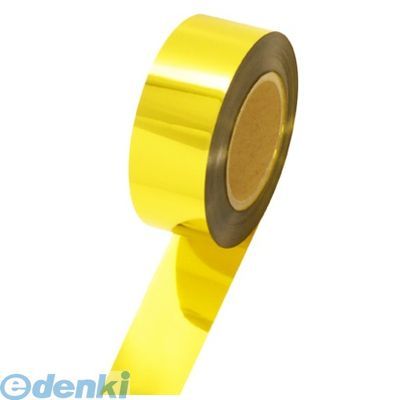 (LINEクーポン有)ササガワ タカ印 40-4473 メッキテープ 金 50×200m 404473 キン メタリックフィルム ..