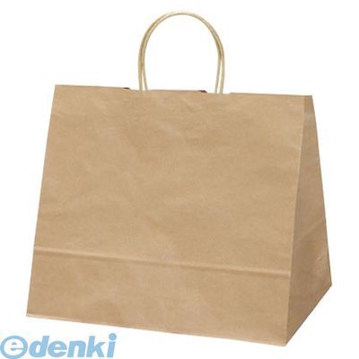 ●衣料・雑貨屋など幅広く利用される、最もベーシックな無地のシンプルな手提げバッグです。●原紙の質感を生かしたナチュラルな風合いの未晒クラフト素材。●底のマチ幅が広いので厚みのある商品を入れるのに適しています。●業務用50枚仕立て。●サイズ：幅320mm×マチ200mm×高さ275mm●50枚入り4974268562098