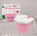 パール金属 C-8490 Just right 野菜水切り器 PINK【キャンセル不可】