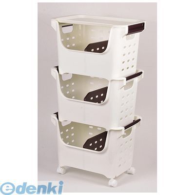 パール金属 HB-636 やさいストッカー3個組 蓋 1 付 キャスター付 HB636【キャンセル不可】 野菜 保存