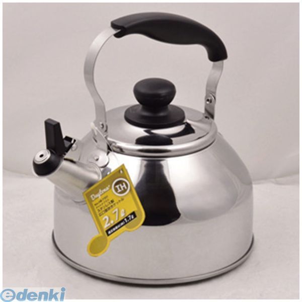 (LINEクーポン有)パール金属 HB-7351 デイトナプラス ステンレス製広口笛吹きケットル2.7L HB7351【キ..