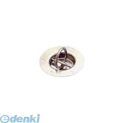 水本機械製作所 UR5 ステンレス 埋め込みリングフック 径90mm