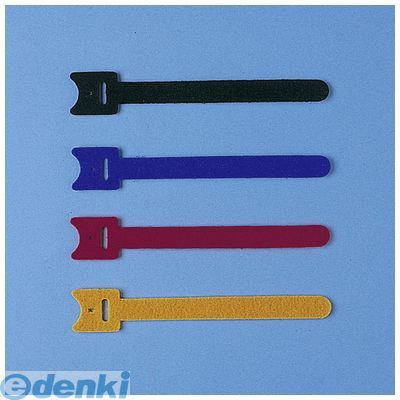 Other - (LINEクーポン有)サンワサプライ CA-MF1SETN ケーブルタイ【面ファスナー】 Sサイズ 青・黒・赤・黄 各1本入 CAMF1SETN SUPPLY SANWA 表裏がくっつく面ファスナー
