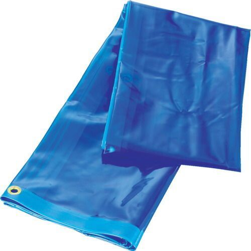 【即納在庫品】「直送」トラスコ中山 株 B3B 溶接遮光シートのみ 0．35TXW970XH1970 青