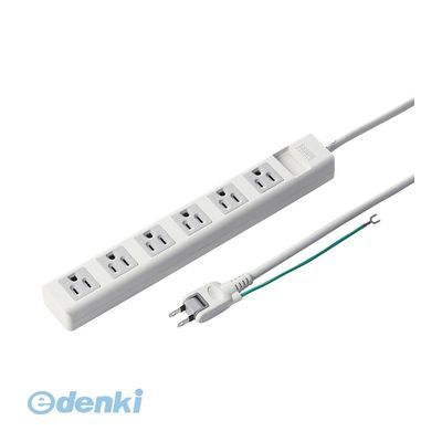 Other - (LINEクーポン有)サンワサプライ TAP-N3625MGN 電源タップ マグネット付き 3P・6個口 2．5m TAPN3625MGN SANWA SUPPLY コンセント