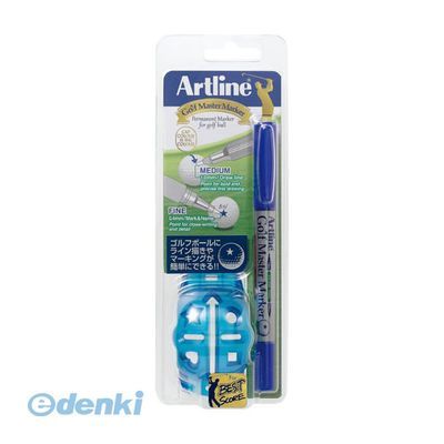 シヤチハタ K-841TG/H-B アートライン ゴルフマスターマーカー青