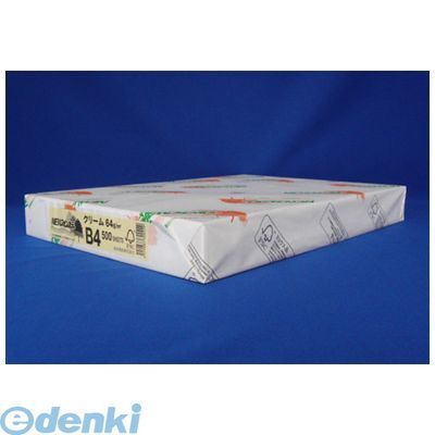 ●社外配布や掲示用資料などを社内で作成可能。●入数：500枚●規格：B4判●坪量：64g/m2●四六判換算：55kg●紙厚：0.09mm●JANコード：45196873002294535449313313