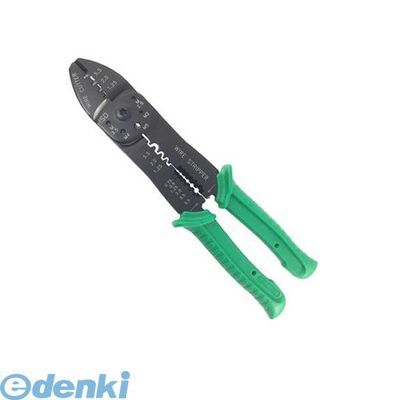 (LINEクーポン有)ベストツール WDP-601 Well 電工ペンチ WDP601 オープンバレル圧着 裸端子圧着 小ネジ切断 エラストマーグリップ 連結形端子圧着(4.0)