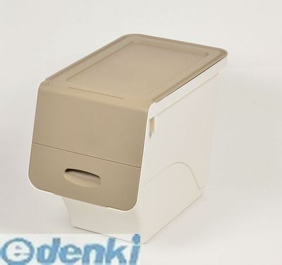 パール金属 HB-2534 キッチンフタ付ストッカー＜スリムL＞ ブラウン HB2534【キャンセル不可】 キッチ..