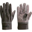 【即納在庫品】「直送」トラスコ中山 TRUSCO TKBRM 牛本革製手袋 ブラウン M