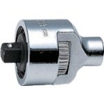 山下工業研究所メーカーお問い合わせ：0537-74-2171【特長】●ラチェット機能を持たないハンドルと組み合わせることによりラチェット機能を追加できるアダプターです。【仕様】●差込角(mm)：凹凸6.35●差込角凹(mm)：6.35●差込角凸(mm)：6.35●全長(mm)：40【材質／仕上】●クロムモリブデン鋼(SCM435)【原産国】日本