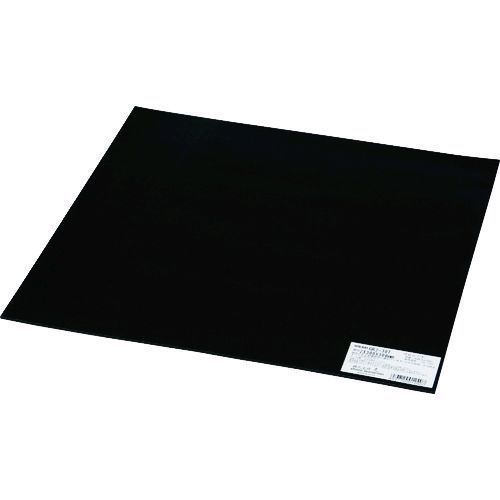 【あす楽対応】「直送」光 GR2-30T 天然ゴム板 粘着付 黒 2×300×300mm