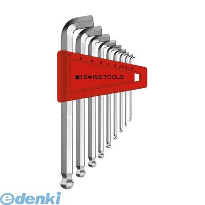 PBスイス 2212H-10 2212H−10 ショートヘッド六角棒レンチセット パック