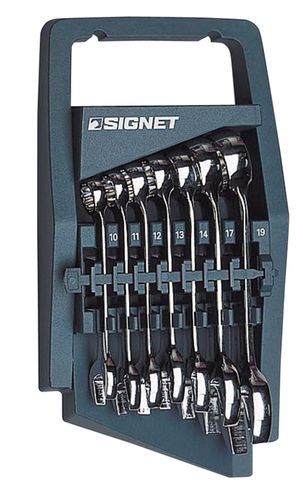 シグネット 工具 SIGNET 30377 7PC スタビーコンビネーションレンチセット mm 30377 000856830377 ミラ..