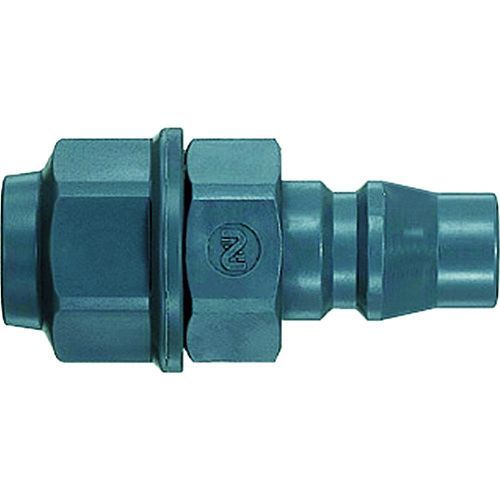 日東工器メーカーお問い合わせ：0120-210-216【仕様】●相手側ホースサイズ(mm)：5.0×8.0●耐圧力(MPa)：1.5●使用流体：空気、水【仕様2】●使用温度範囲：-20〜60℃●最高使用圧力：1.0MPa●適合ソケット：日東工器製ハイカプラシリーズ【材質／仕上】●本体:エンジニアリングプラスチック（PBT、POM）【原産国】日本