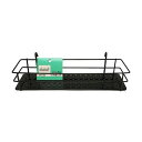 和気産業 4903757801998 EMP066 メッシュパネル用 DX引掛カゴB 黒 幅300mmX奥行80mmX高さ55mm