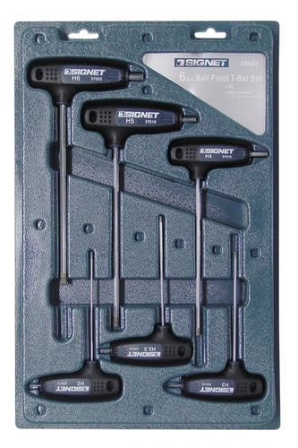 (LINEクーポン有)シグネット 工具 SIGNET 36667 ボールポイント&ヘックス Tレンチセット 36667 ハンドツール ミリ