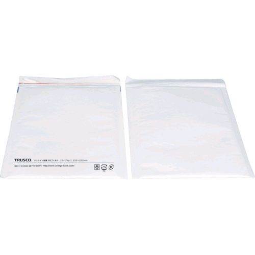 【即納在庫品】「直送」トラスコ TRUSCO TCF-240PE クッション封筒　PEフィルム　240×330mm　10枚入パック(4)