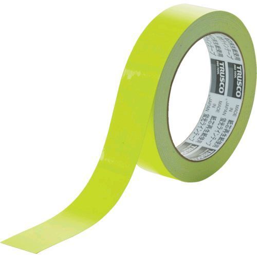 【即納在庫品】「直送」トラスコ TRUSCO TLK-2510Y 蛍光ラインテープ25mmx10m　イエロー