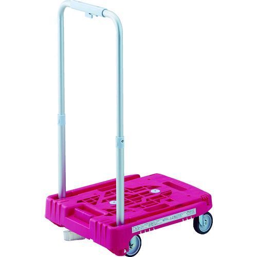 トラスコ TRUSCO WP-2G-P-JS 樹脂台車 カルティオミニ weego 省音G車輪 ピンク S付