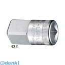スタビレー:STAHLWILLE: STAHLWILLE 432 3/8X1/2アダプター(4)