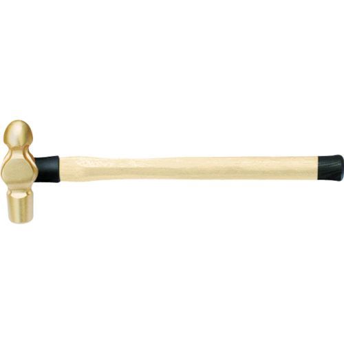 【特長】●国際規格DINとISO、UNEに準じて製造されています。●BAM（ドイツ連邦材料試験所）から認定されています。●火花が散らない、非磁性、耐腐食性のある工具です。【仕様】●頭長(mm)：128●頭径(mm)：36●全長(mm)：365【仕様2】●UNE16589準拠品【材質／仕上】●ヘッド:アルミニウム青銅●柄:木【原産国】中国