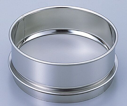 ● 仕様:●ISO 3301-1／JIS Z-8801●材質：金網／9.5mm〜150μm…ステンレス（SUS304）、125〜20μm…ステンレス（SUS316）、枠／ステンレス（SUS304）●内径×内高（mm）：φ200×60　●メッシュ：500μm