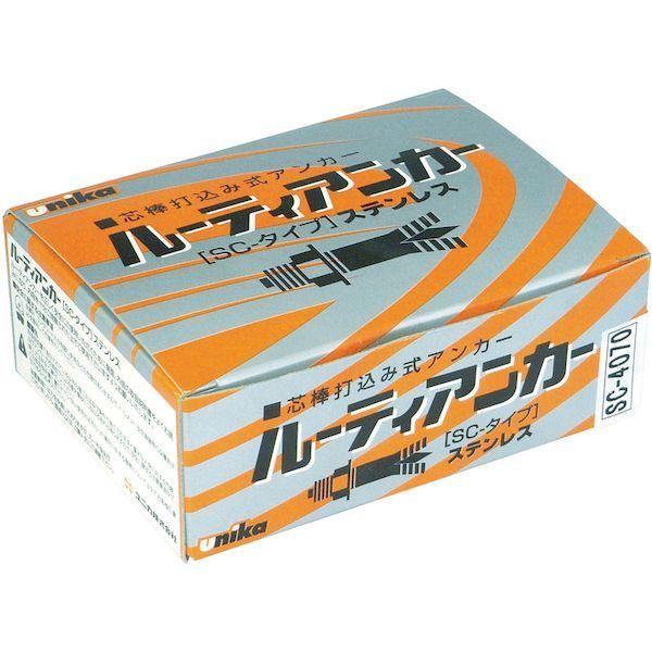 (LINEクーポン有)ユニカ unika SC-1060 ルーティアンカーSC−1060 50入 ルーティアンカーSC−1060 50入SC-1060 SC1060 ステンレス 4989270710139