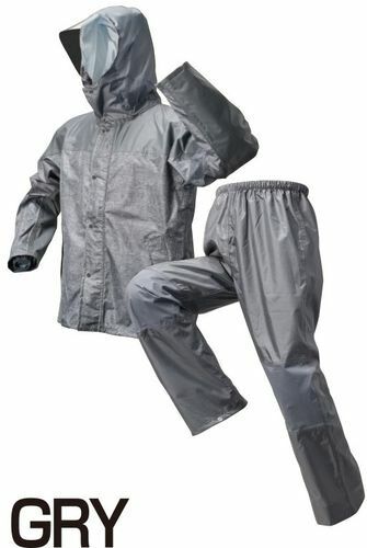 (LINEクーポン有)喜多 KITA 4931530587159 グレー 4L レッヂレイン【ストレッチ透湿合羽】 No2920