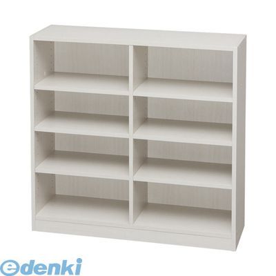 【商品説明】【■場所を選ばず、自由に使えるシンプルラック。■外寸：幅900×奥290×高900mm■仕様：2列4段■重量：約19kg■耐荷重：全体＝70kg棚1段あたり＝10kg■材質：プリント紙化粧パーティクルボードプリント紙化粧繊維板（MDF）■目隠しキャップ（小8個大2個）付4967576145350