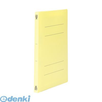 文件 - クラウン CR-FPA4S-YX10 PPフラットファイル【本体色−黄】【A4判タテ型【PP表紙】【背幅18mm 10冊入】