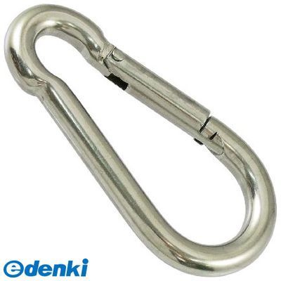 (LINEクーポン有)4969968559820 ひめじや ステンレス スプリングフック S ＃8 【呼び 8mm】 SS−8