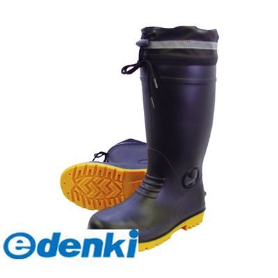 富士手袋工業 FUJITE 4907534596657 F-9665 安全耐油 PVCブーツ 27cm