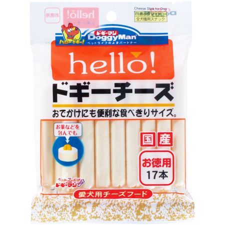 【商品説明】■日本■12ヶ月■内容量17本■粗たん白質:13%以上、粗脂肪:18%以上、粗繊維:0.5%以下、粗灰分:6%以下、水分:55%以下■320kcal/100g■チーズ、でん粉類、乳化剤、酸味料、着色料（酸化チタン）、保存料（デヒドロ酢酸ナトリウム）4976555820362