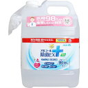 4901080682710 アース製薬 らくハピ アルコール除菌EX 詰替用 大容量5L【キャンセル不可】