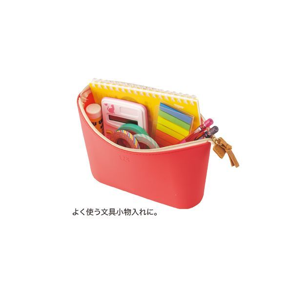 リヒトラブ LIHIT LAB. A-7735-19 Bloomin ワイドオープンポーチ S size 19ミントグリーン 3