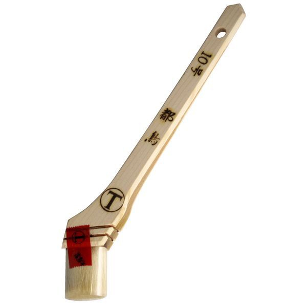 (LINEクーポン有)大塚刷毛製造 4560146117919 都鳥 筋違 白 10号 都鳥筋違 マルテー 合成樹脂塗料用薄..