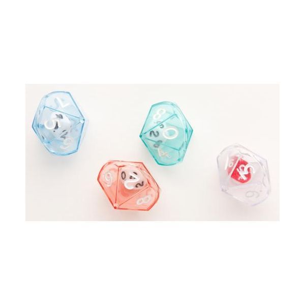 【11/25限定!抽選で最大100%ポイントバック】イメージミッション木鏡社 KG12597 10面ダブルダイス【1個】