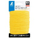 シンワ測定 78573 シンワ ポリエチレン水糸カード巻 1.2イエロー